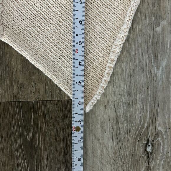 One Teaspoon Desert Eagle Maxi Cardigan Cream Duster Sweater Long Knit Neutral - Picture 11 of 15